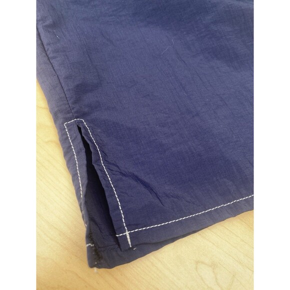 Baltex Mens M Surf Skate Board Shorts Navy Long Swim Trunks Antron Nylon VTG 80s - Picture 11 of 12